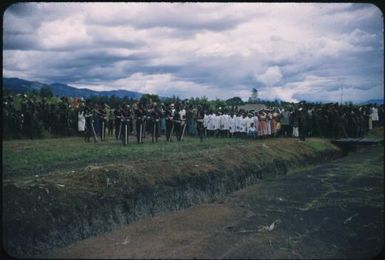 Cardinal Gilroy arrives : Minj Station, Wahgi Valley, Papua New Guinea, 1954 / Terence and Margaret Spencer