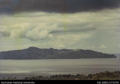 Aerial of Watom Island