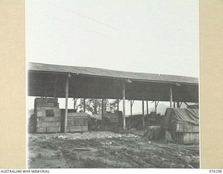 LAE, NEW GUINEA. 1944-09-27. NO.1 SUB DEPOT TRANSIT CENTRE, 43RD FIELD ORDNANCE DEPOT