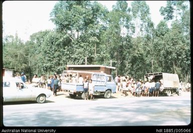 P.M.V.'s at Goroka Market