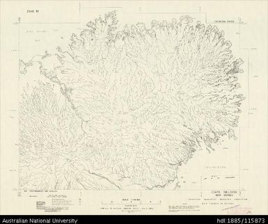 Papua New Guinea, Cape Nelson, Provisional map, Sheet NMO-55-093, 1956, 1:63 360