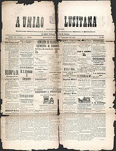 A União Lusitana January 11, 1896