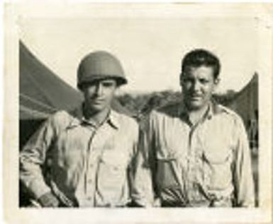 Peter and Antonio Tony Martinez During WWII