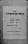 Patrol Reports. Madang District, Madang, 1971 - 1972