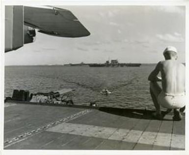 [Sailor on the U.S.S. Langley]