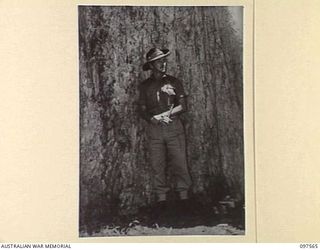 TOROKINA, BOUGAINVILLE. 1945-10-07. LIEUTENANT COLONEL A.J. ANDERSON, COMMANDING OFFICER 24 INFANTRY BATTALION, 15 INFANTRY BRIGADE