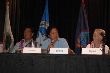 [Assignment: 48-DPA-09-30-08_SOI_K_Isl_Conf_Final] Final day of Insular Areas Health Summit [("The Future of Health Care in the Insular Areas: A Leaders Summit") at the Marriott Hotel in] Honolulu, Hawaii, where Interior Secretary Dirk Kempthorne [joined senior federal health officials and leaders of the U.S. territories and freely associated states to discuss strategies and initiatives for advancing health care in those communinties [48-DPA-09-30-08_SOI_K_Isl_Conf_Final_DOI_0836.JPG]