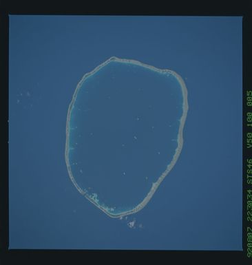 S46-100-005 - STS-046 - Earth observations from the shuttle orbiter Atlantis during STS-46