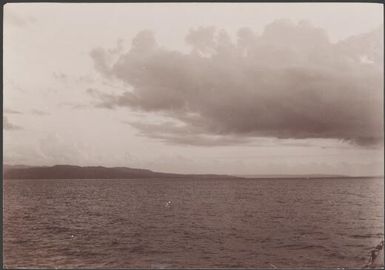 Graciosa Bay with Te Motu in distance, Santa Cruz Islands, 1906 / J.W. Beattie