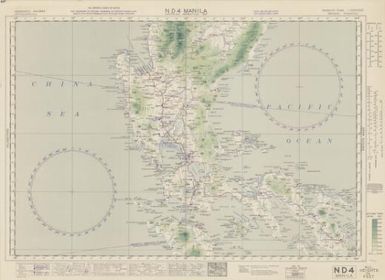 Australian aeronautical map: Manila (Sheet ND4)