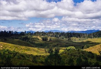 Okapa road - 20 3/4 miles to Orona (left of road)