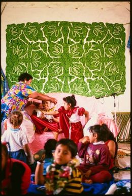 Ear piercing ceremony, Lakepa, Niue