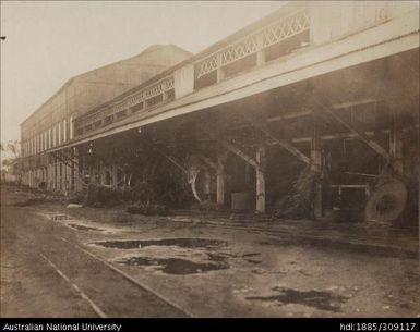 Fugal Station and cleared tramlines