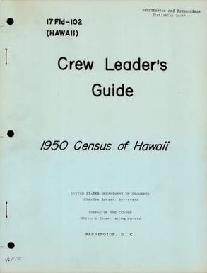 [Folder 241] Hawaii - Crew Leader's Guide