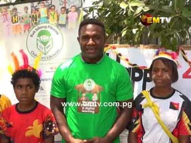 Ase Boas Continues Support to 'Buk Bilong Pikinini'