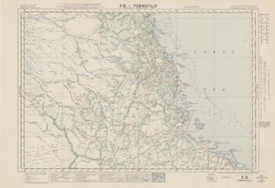 Australian aeronautical map: Townsville (Sheet E8)