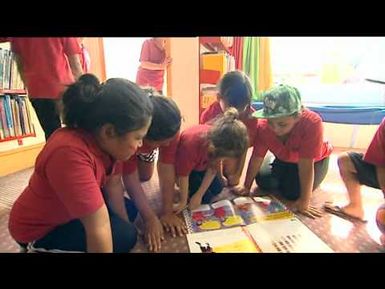 Primary school gets their own childrens book published Tagata Pasifika TVNZ 12 April 2012