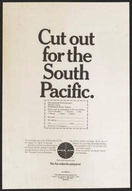 Cut out for the South Pacific.