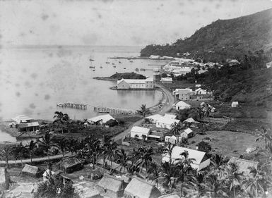 View of Levuka, Fiji