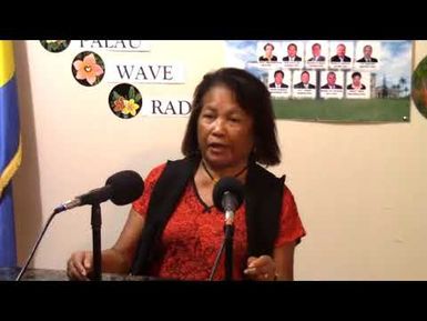 Candidate April for Ngarchelong State Governor