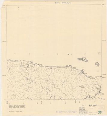 New Guinea, scale 1:40 000 (But East)