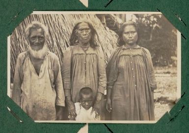 Family group.  From the album: Banaba (Ocean Island)