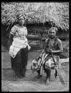 Samoan Chief Justice and Wife