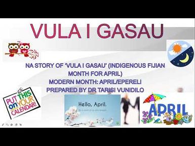 ENGLISH VERSION OF VULAI GASAU STORY-TELLING SESSION FOR CHILDREN: WELCOME TO OUR TALANOA SESSION