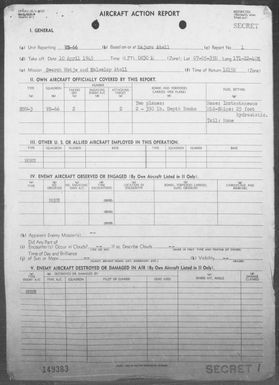 VS-66 - ACA Reports Nos 1-14 - Air operations against the Marshall Islands, 4/10-30/45