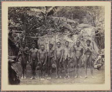 Natives at Paama, New Hebrides [Vanuatu]