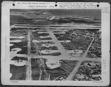 Consolidated B-24 Liberators On Isley Field (Formerly Aslito Field) On Saipan, Two Weeks Before The First Marianas-Based B-29 Took Off To Bomb Japan. (U.S. Air Force Number 59006AC)