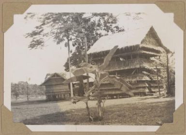 His Royal Highness' hut on the left and General Sturdee's hut on the right, Lae, Papua New Guinea, 1945 / Alfred Amos