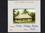Tolai village home, 1965