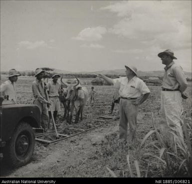 Officers instructing Farmers