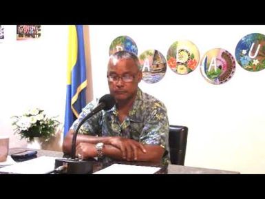 Talk show with the Vice Chairman of the Palau Election Commission - 10/18/16