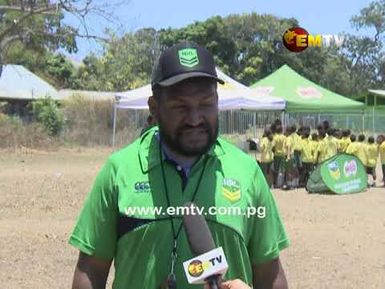 League Bilong Laif Launched in Taurama Elementary School