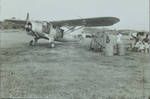 Norseman and mission Piper Pacer, Green River P/P [Patrol Post], [Papua New Guinea], 1954