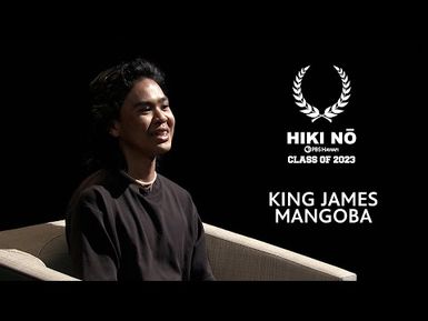 Get to Know King James Mangoba, HIKI NŌ on PBS Hawai‘i Class of 2023