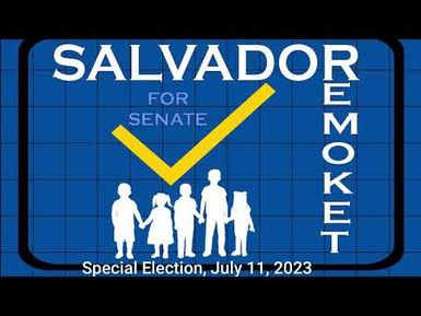 Salvador Remoket for Senate 2023 (JUNE 06, 2023)