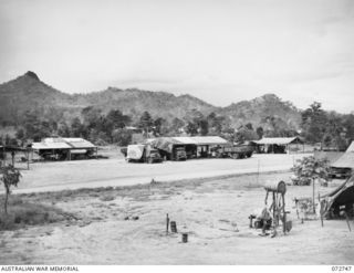 PORT MORESBY, NEW GUINEA. 1944-04-28. THE WORKSHOPS AREA OF THE 2/101ST GENERAL TRANSPORT COMPANY
