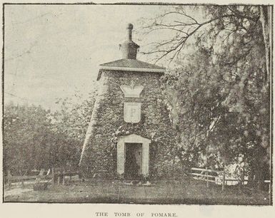 The tomb of Pomare