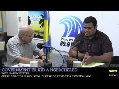 PGST with Director IKEDA on Government Er Kid A Ngercheled
