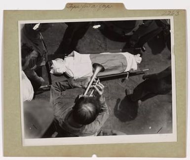 Photograph of a Japanese Prisoner Who Died Aboard a Coast Guard-manned Transport