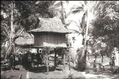 Inland houses (2) : Goodenough Island, D'Entrecasteaux Islands, Papua New Guinea, 1956-1958 / Terence and Margaret Spencer