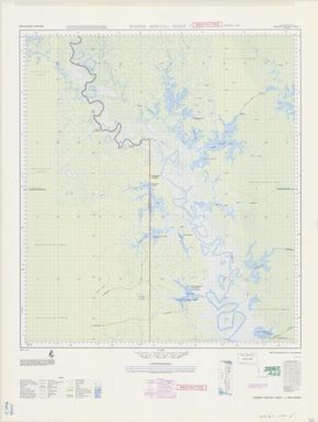 New Guinea, Border (special) 1:100,000 (sheet 7)