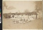 Group gathered for farewell to missionary, Samoa, ca. 1904