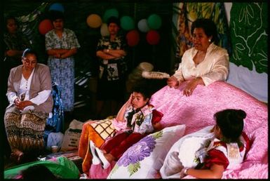 Ear piercing ceremony, Lakepa, Niue