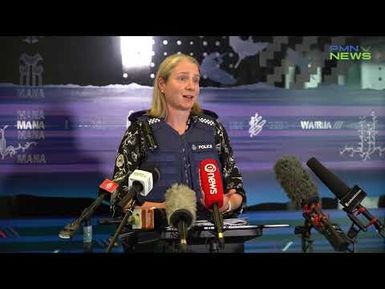 Ramraids - Counties Manukau Police Press Conference 27/04/2022