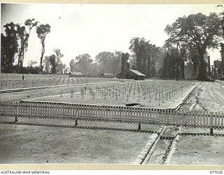 BOUGAINVILLE ISLAND, 1944-11-17. A JOIN-UP PHOTOGRAPH OF THE UNITED STATES WAR CEMETERY. TO JOIN TO PHOTOGRAPH NO.77027