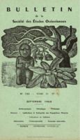 Bulletin de la Société des Études Océaniennes numéro 132